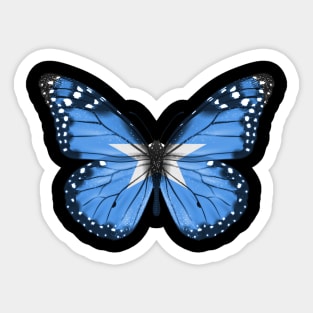 Somali Flag  Butterfly - Gift for Somali From Somalia Sticker